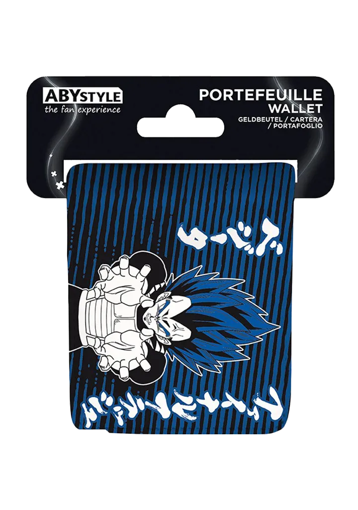 Dragon Ball Super – Wallet – Dragon Ball Super Vegeta Royal Blue Packaging