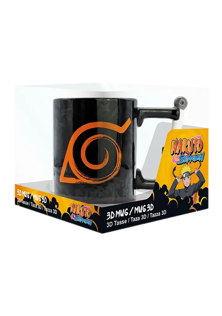 Naruto Shippuden – Mug 3D Handle – Kunai Konoha Box
