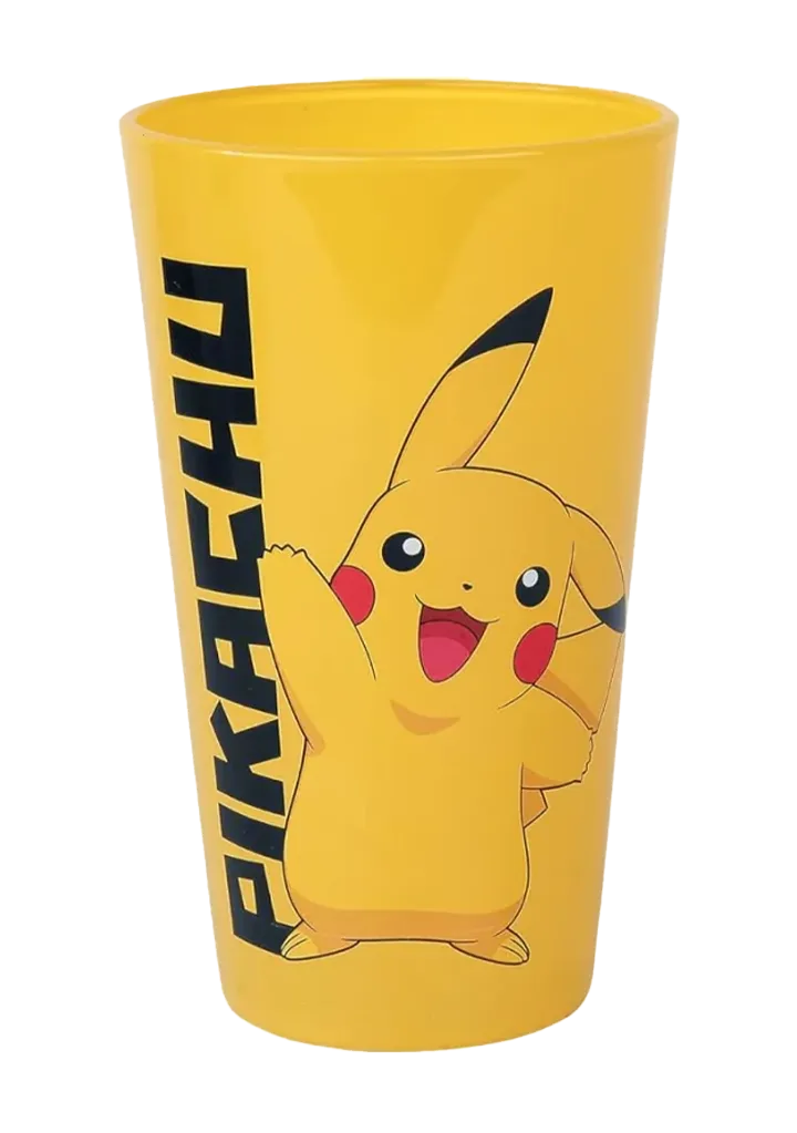 Pokemon – XXL Glass – Mug – 2 Costers Pikachu Cup