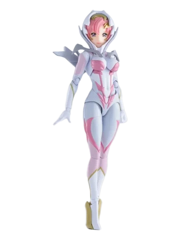 Gundam Lacus Clyne Pilot Suit and Cockpit Parts Figure