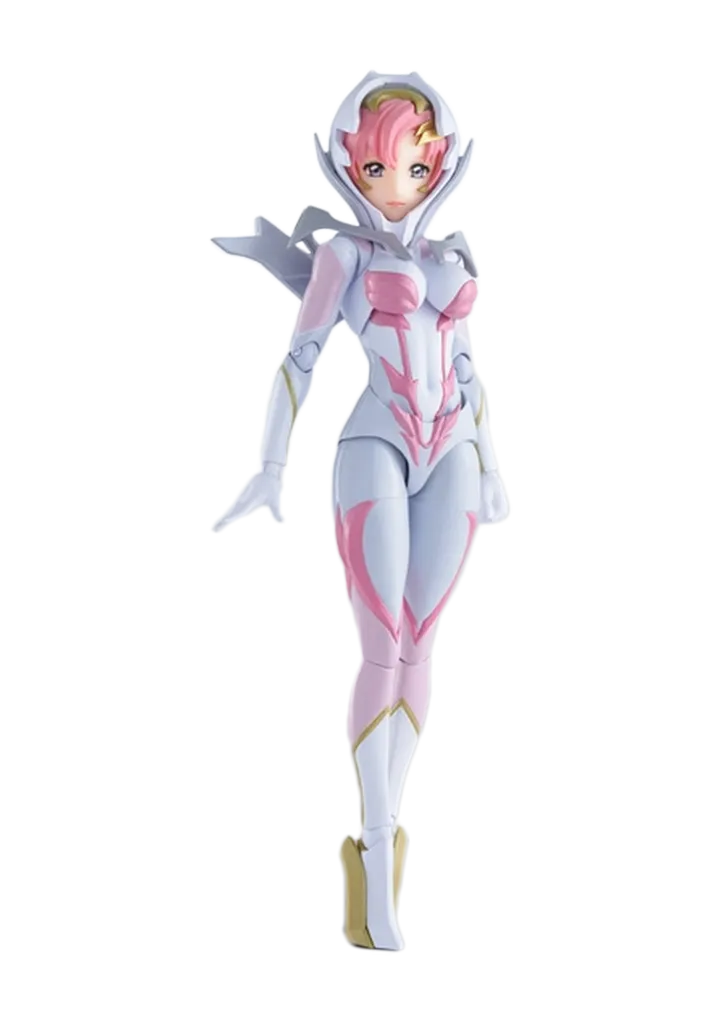 Gundam Lacus Clyne Pilot Suit and Cockpit Parts Figure