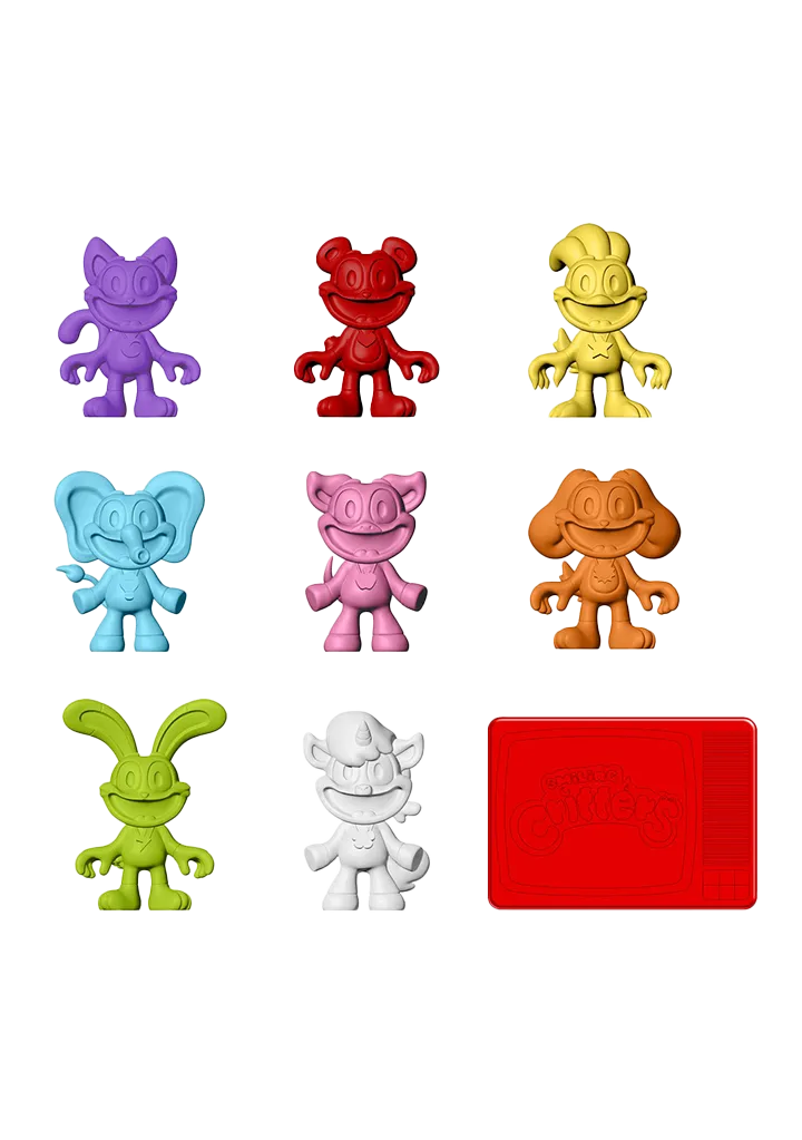 Poppy Playtime Tiny Mights Mini-Figures 3-Pack Case of 16