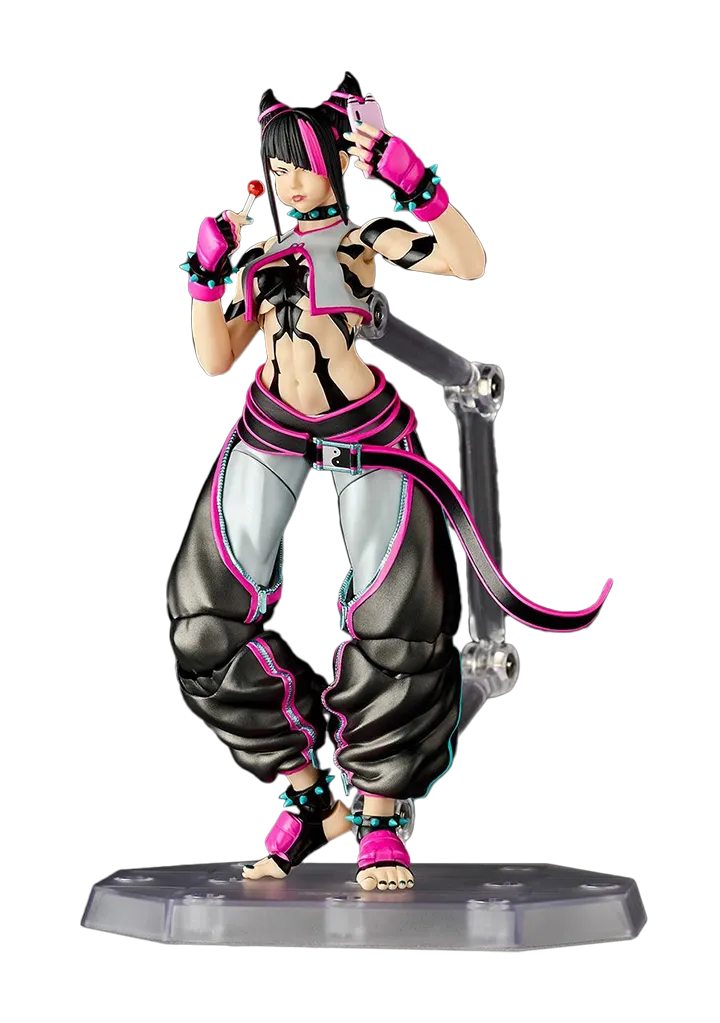 Street Fighter 6 Juri Revoltech Amazing Yamaguchi Figure