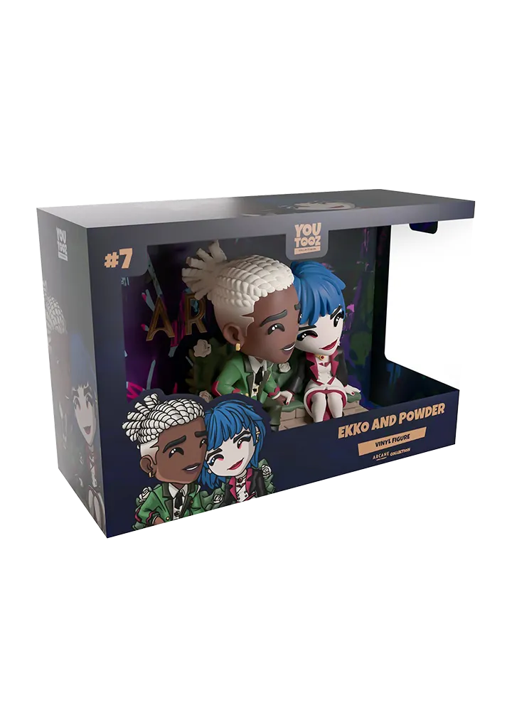 Youtooz Arcane Collection Ekko and Powder Figures #7