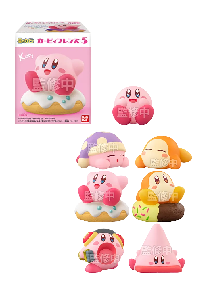 Kirby Friends Mini-Figure Wave 5 Case of 12