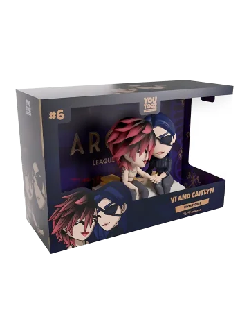 Youtooz Arcane Collection Vi and Caitlyn Figures #6