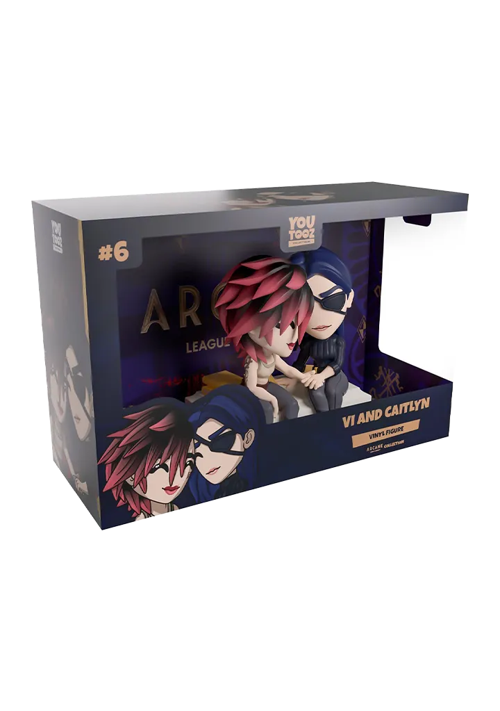 Youtooz Arcane Collection Vi and Caitlyn Figures #6