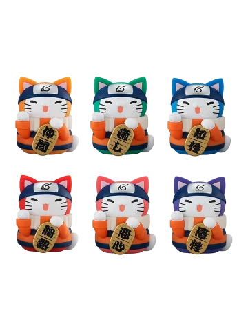Naruto Nyaruto! Colorful Cat Mini-Figure
