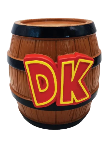 Donkey Kong (Dk Barrel) Shaped Money Bank