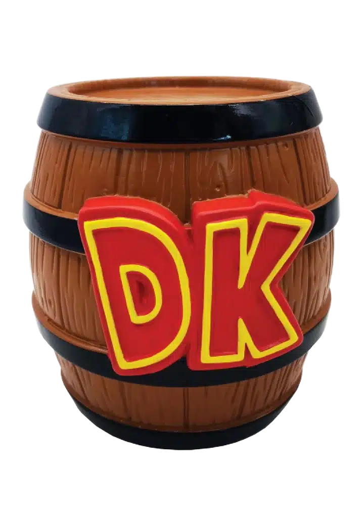 Donkey Kong (Dk Barrel) Shaped Money Bank