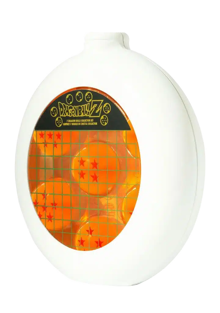 Dragon Ball Z Dragon Balls with Radar Tin Prop Replica Set