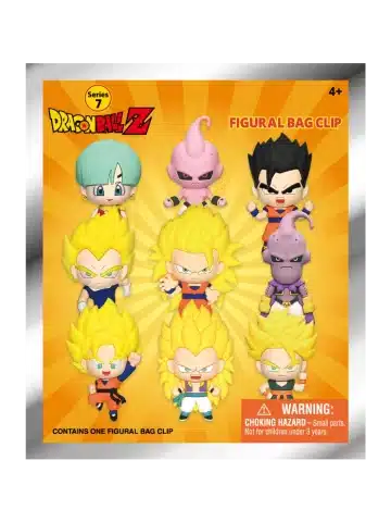 Dragon Ball Z Series 7 3D Foam Bag Clip