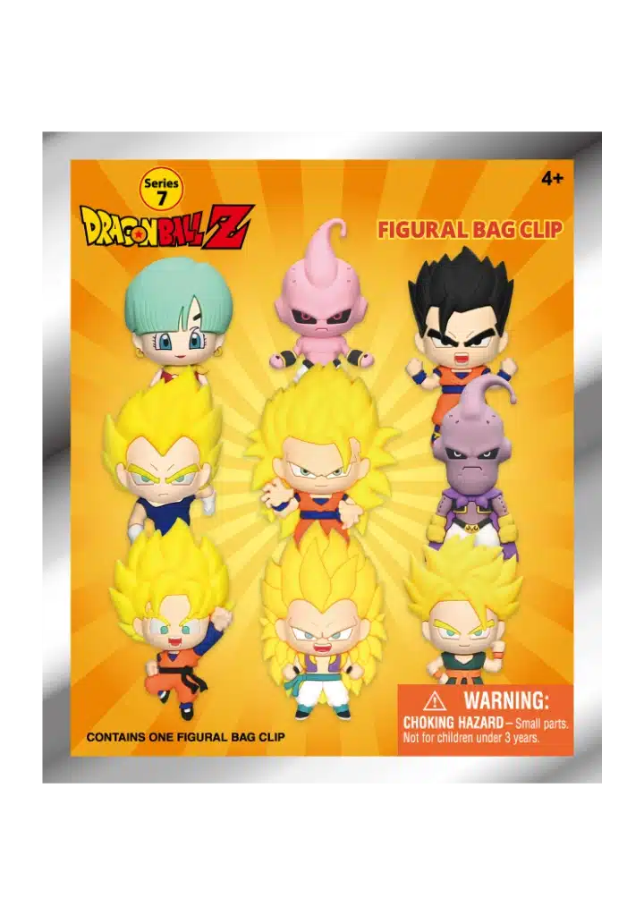 Dragon Ball Z Series 7 3D Foam Bag Clip