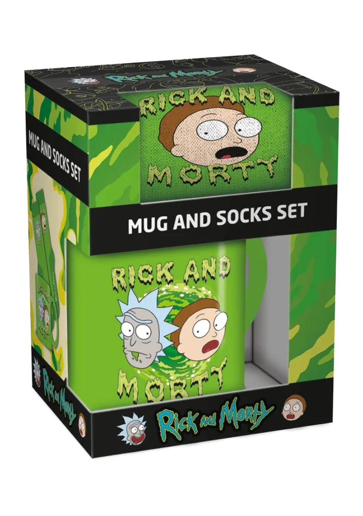 Rick And Morty (Portal) Mug & Sock Set